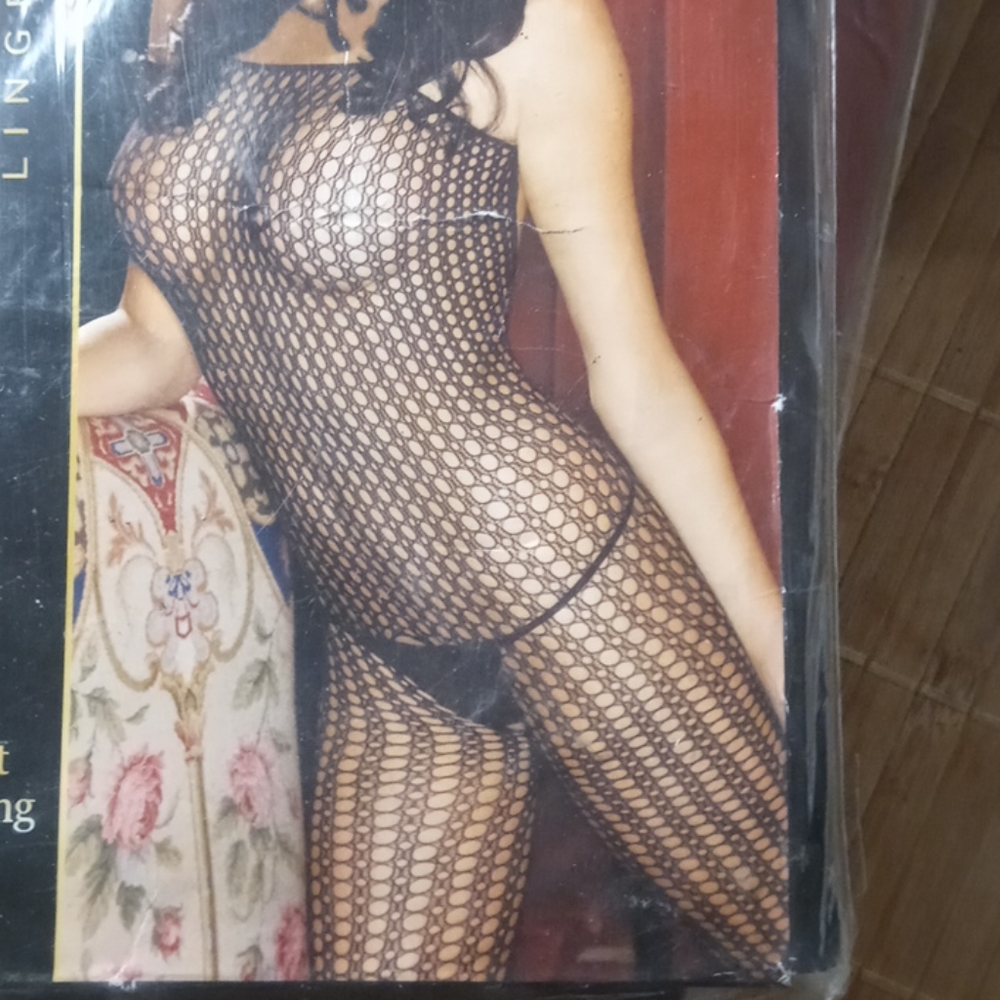 Quarter Crochet Net Bodystocking